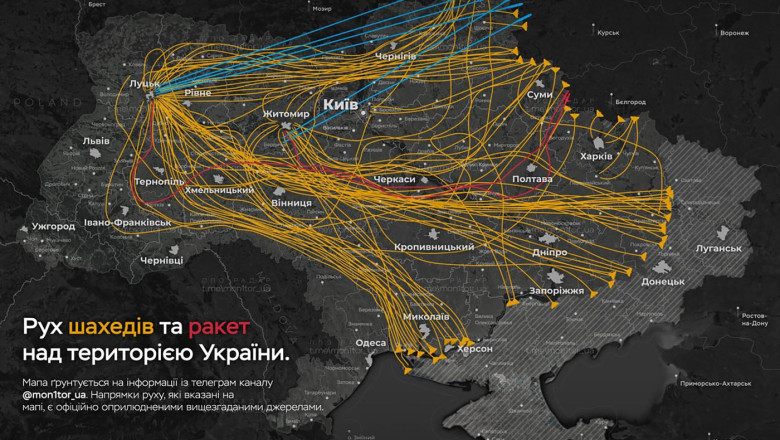 cel mai mare atac al rusiei asupra ucrainei de la inceputul razboiului au fost lansate 741 de drone si rachete reactia lui zelenski 686e447361228