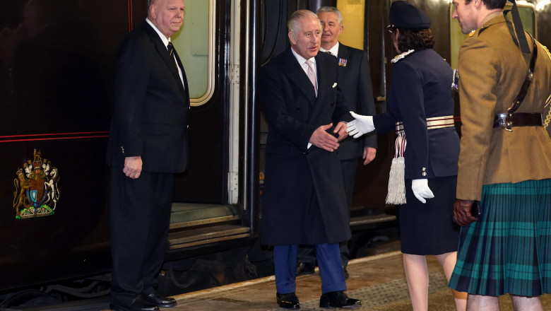 trenul regal britanic retras din cauza costurilor mari de intretinere regele charles al iii lea va folosi elicopterul 6864b00987bed