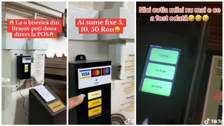 video culmea tehnologiei cutia milei cu pos cum functioneaza donatiile cu cardul in biserici ideea a devenit virala pe tiktok 6885f6067ef18