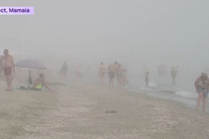 video imagini spectaculoase de pe litoral o ceata densa a cuprins plajele din mamaia si vama veche 68834c26c1ebf