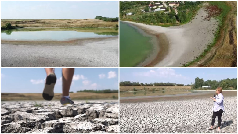 video seceta goleste lacurile din sudul romaniei cum arata astazi un lac de peste 40 de hectare din olt s a ales praful 688453f5933b8