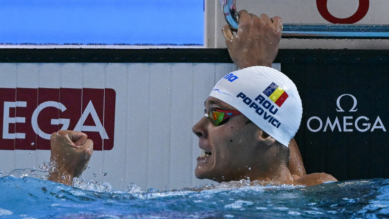 videofoto david popovici aur la 200 de metri liber la campionatul mondial de natatie romanul a castigat acest titlu pentru a doua oara 68890ea1a14ea