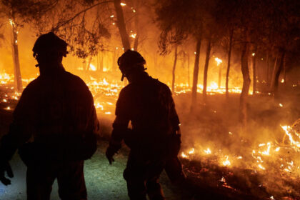galerie foto incendiile de vegetatie fac ravagii in nord vestul spaniei peste 1000 de persoane evacuate sit unesco in pericol 6899be9e5c6bb