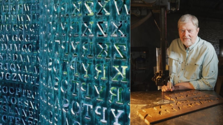 un mister nedeslusit de 35 de ani solutia codului secret ascuns in faimoasa sculptura kryptos din sediul cia va fi scoasa la licitatie 68a15dec4530b