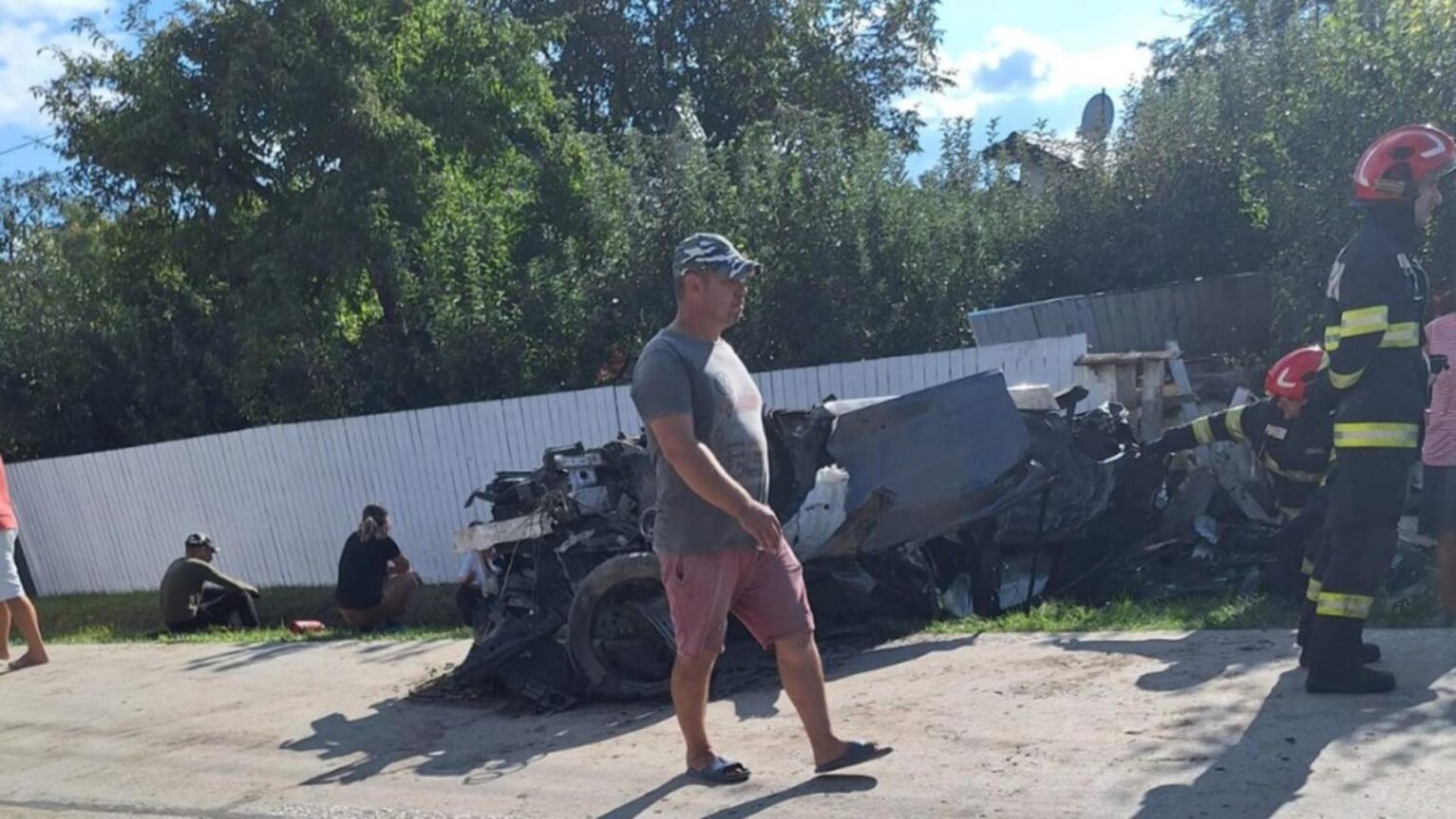 accident spectaculos in judetul iasi un tanar a zburat de pe sosea cu un bolid la viteza peste 150 km ora foto 68d035ea8c15c