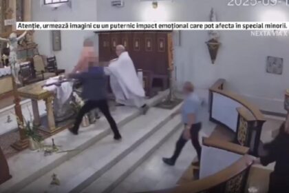 scene socante in biserica preot luat la bataie de un individ 68c7df812220d