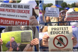 zeci de mii de profesori ies in strada in prima zi de scoala sindicatele din educatie cer demisia ministrului 68bd21e4a3fd6
