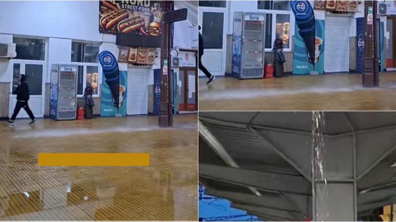 efectele ciclonului barbara gara de nord din capitala s a transformat intr un lac video 68e60b22dfcdf