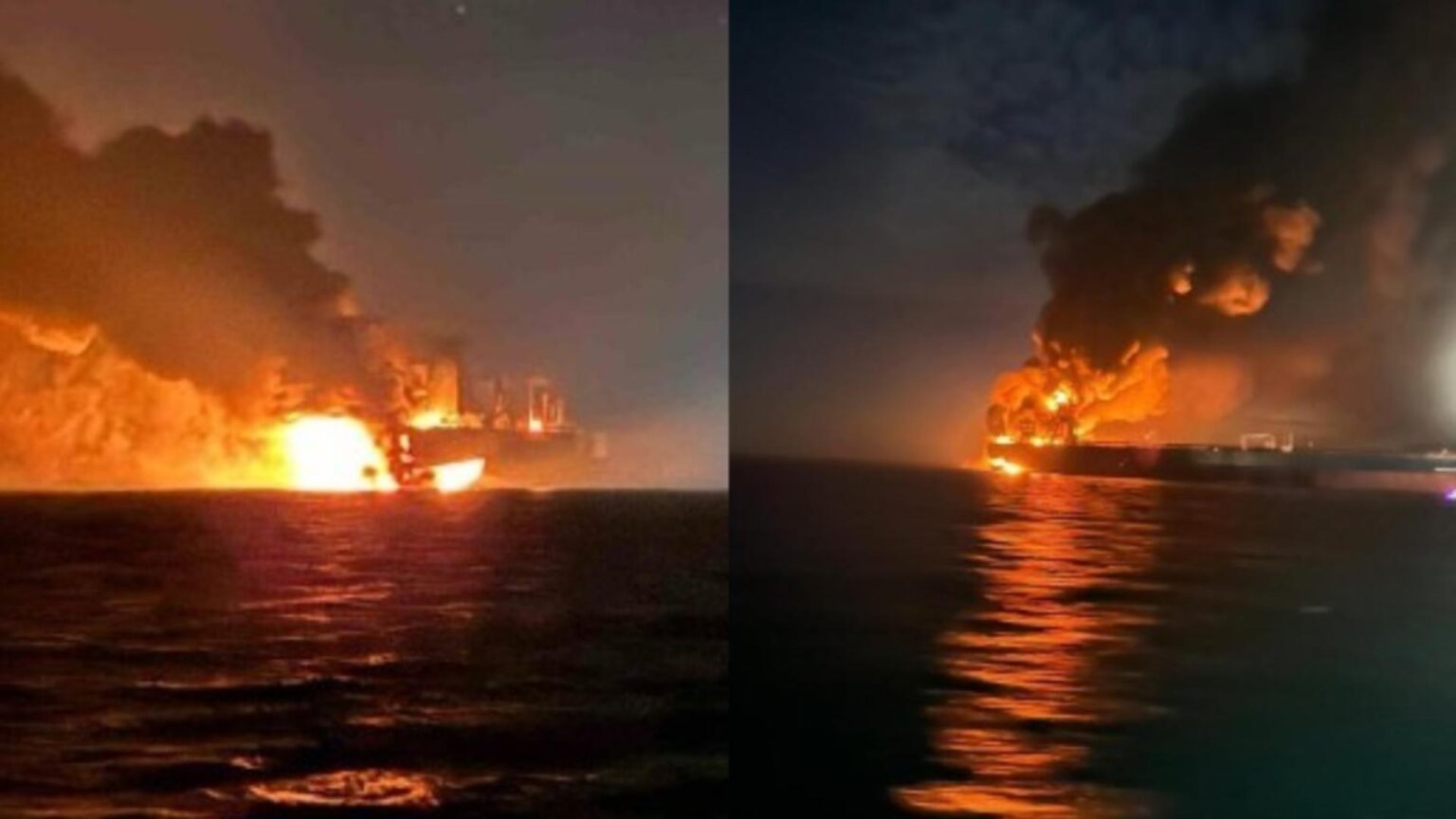 alerta in largul marii negre doua petroliere din flota fantoma a rusiei au luat foc 692a8f4d3f669