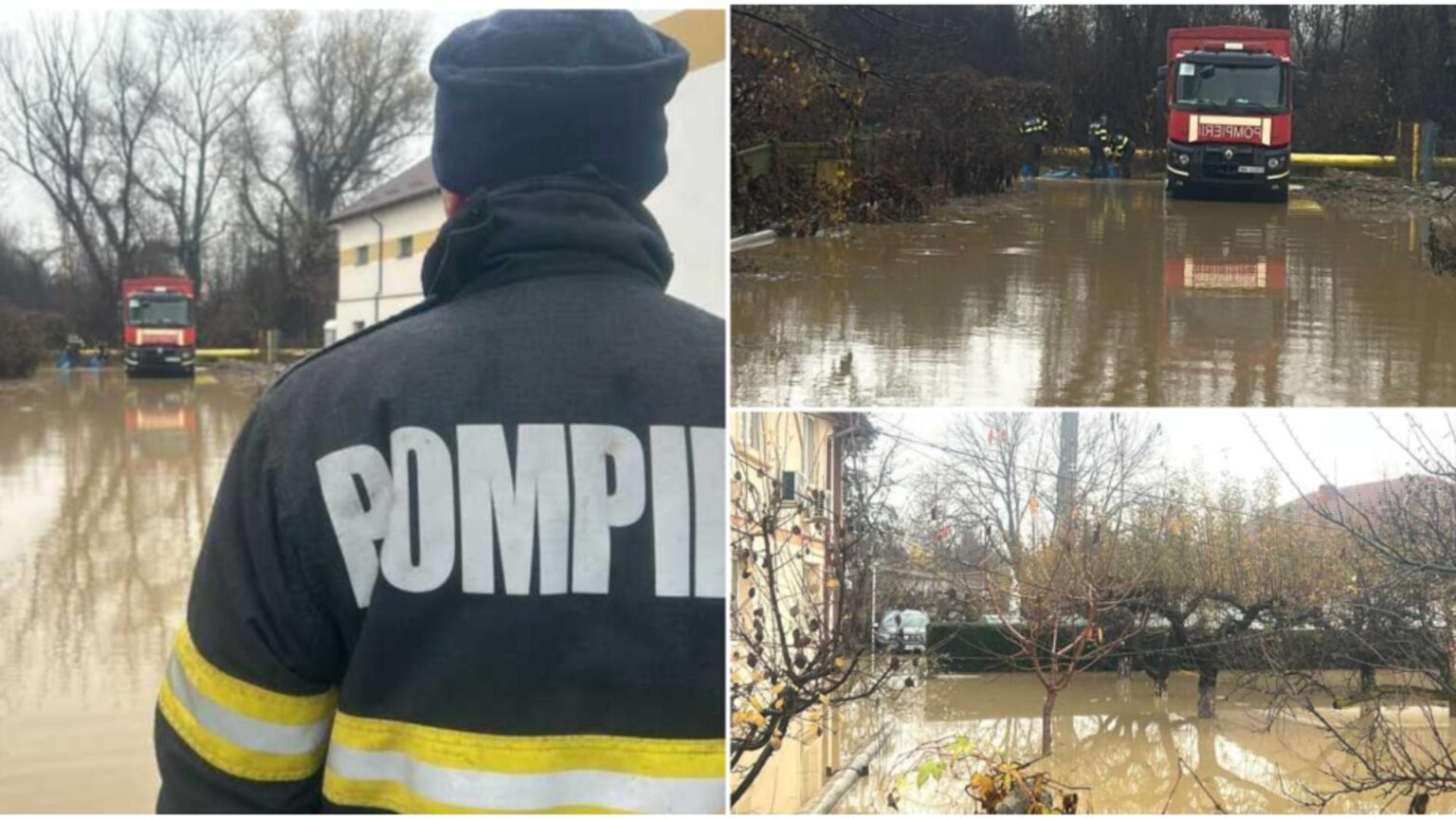 municipiul pitesti sub ape mai multe curti au fost inundate dupa ce raul doameni si a iesit din matca 692c3faab376c