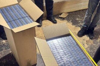 captura uriasa in apropiere de vama nadlac tigari in valoare de 67 milioane de lei descoperite intr un camion 693001a830126