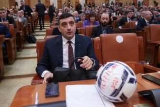 george simion atac dur in parlament dati va demisia domnule bolojan 6940193240113