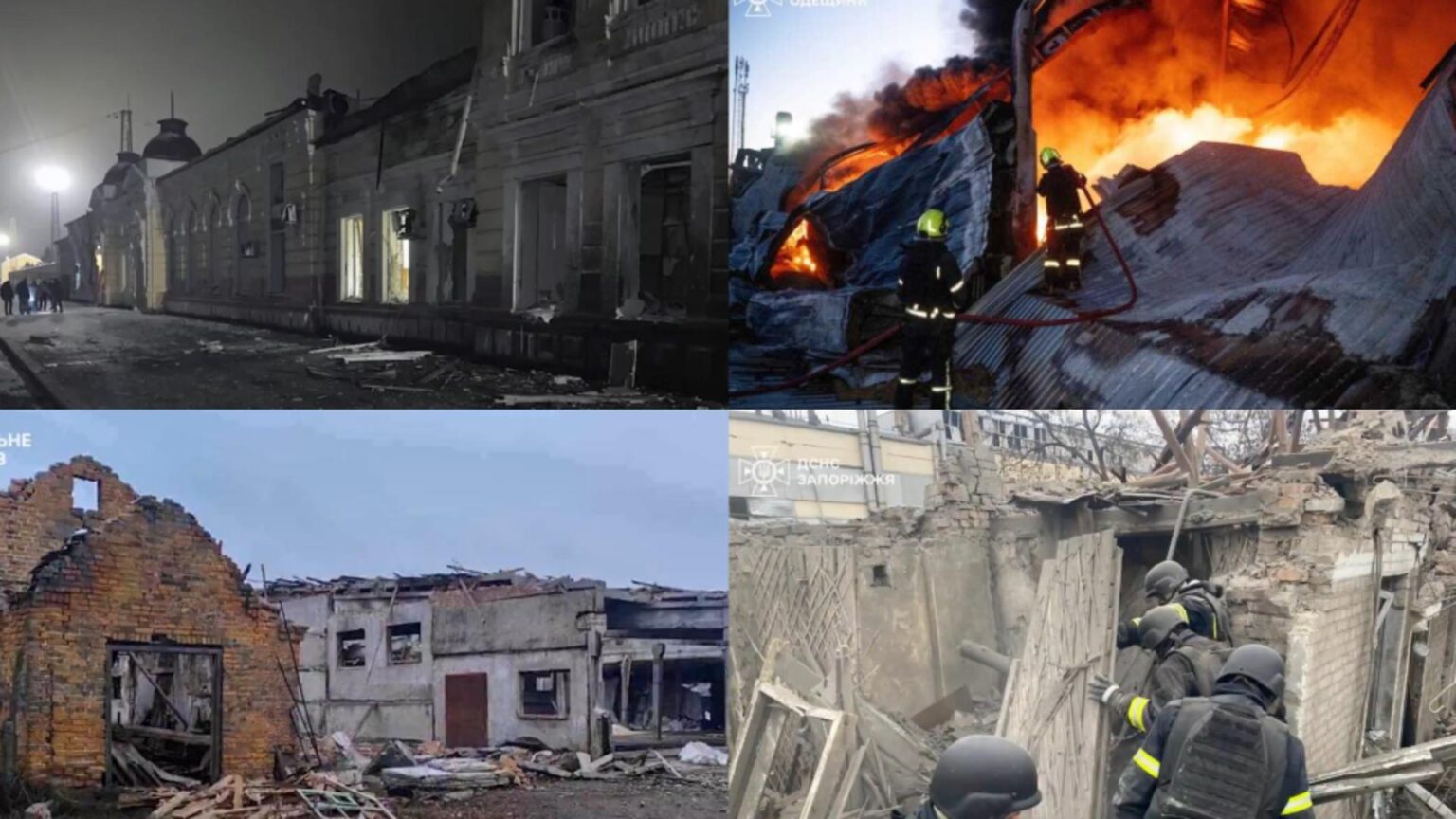 volodimir zelenski a publicat imagini cu dezastrul din odesa ucraina si sua isi continua activitatea privind caile de a pune capat acestui razboi 6948158b5d5f4