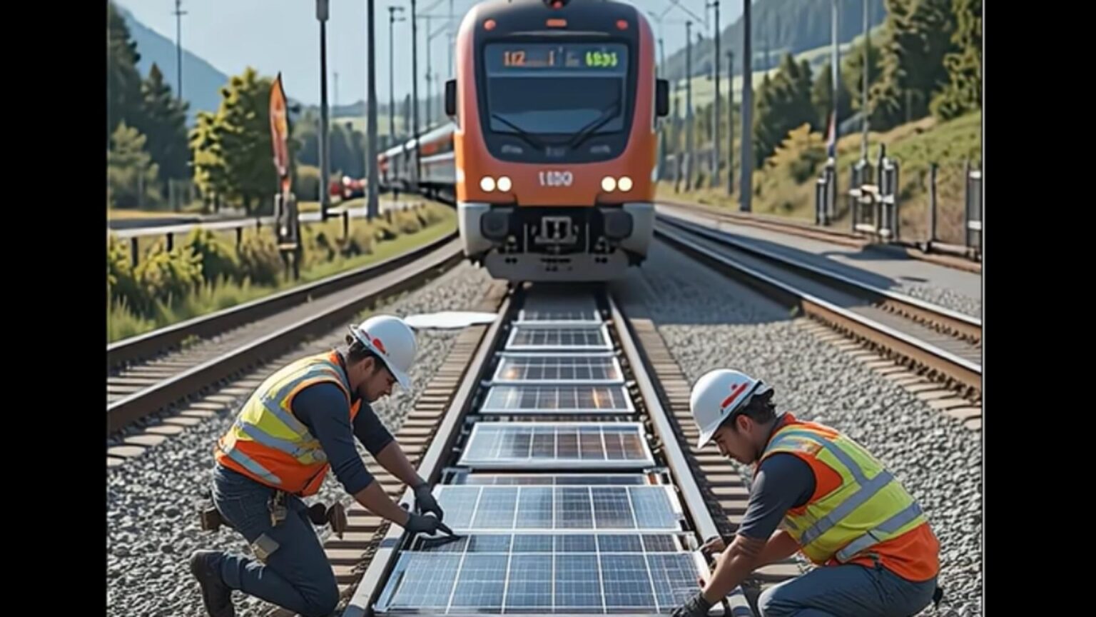 tara europeana care transforma caile ferate in centrale solare energia este produsa intre sinele trenurilor 6978dc5f031a0